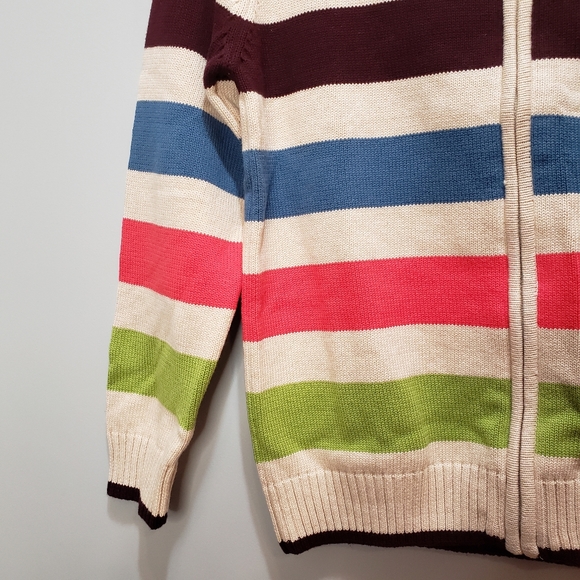 KID1234 Zip Up Sweater RYB1516 SZ. 150 (US L)NWT! - Picture 3 of 16